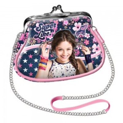 Karactermania Чантичка тип портмоне за рамо, Soy Luna Superlike, 30234, лилав 30234