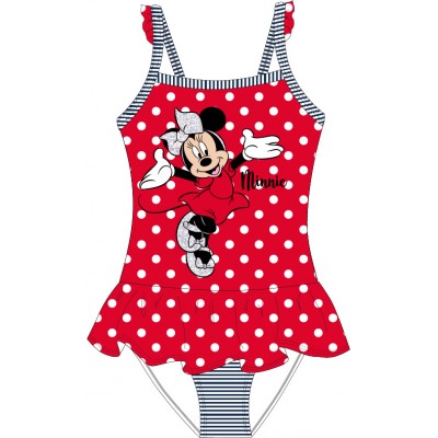 CERDA Детски Цял бански, MINNIE , 9144671, момиче, червено и бяло 9144619