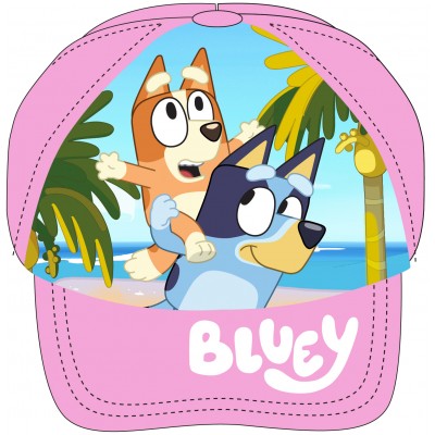 Детска шапка с козирка, BLUEY, 9189061, розова, многоцветна 9189061 Детска шапка с козирка, BLUEY, 9189061, розова, многоцветна 9189061