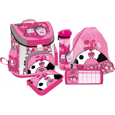 Lizzy Card Комплект 5 в 1 KITTOK Heart Kitty, T 24119203, момиче, розова, многоцветен Lizzy Card Комплект 5 в 1 KITTOK Heart Kitty, T 24119203, момиче, розова, многоцветен