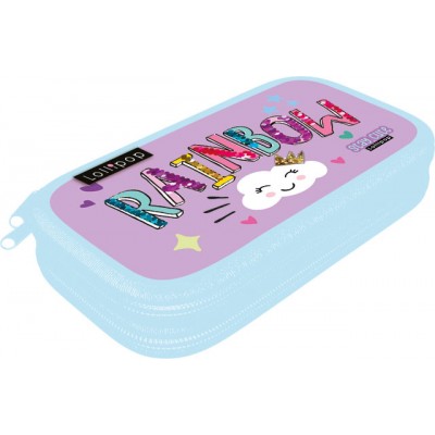 Lizzy Card Ученически несесер с 2 ципа Lollipop Stay Cute, T 24122364, момиче, многоцветен Lizzy Card Ученически несесер с 2 ципа Lollipop Stay Cute, T 24122364, момиче, многоцветен
