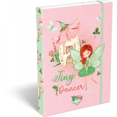 Lizzy card Кутия с ластик A4 FAIRY BALLERINA Dance , T 24128614, момиче, лилавa, многоцветна T 24128614 Lizzy card Кутия с ластик A4 FAIRY BALLERINA Dance , T 24128614, момиче, лилавa, многоцветна T 24128614