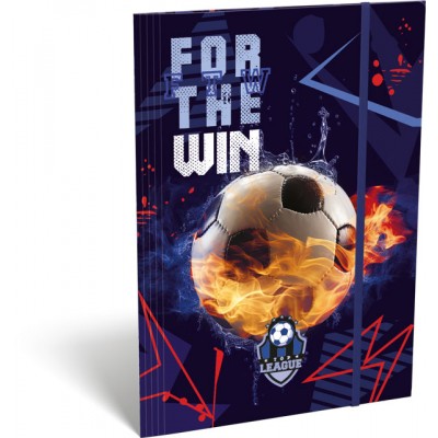 Lizzy Card Папка А4 с ластик TOP LEAGUE Win, T 24130802, момче, многоцветна Lizzy Card Папка А4 с ластик TOP LEAGUE Win, T 24130802, момче, многоцветна