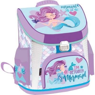Lizzy Card Ергономична раница MERMAID Sweet, T 24131601, момиче, лилава, многоцветна Lizzy Card Ергономична раница MERMAID Sweet, T 24131601, момиче, лилава, многоцветна