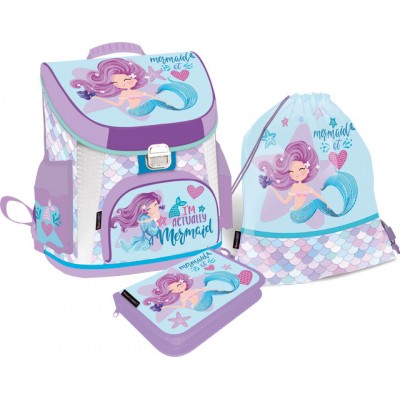 Lizzy Card Комплект 3 в 1 MERMAID Sweet, T 24131801, момиче, лилава, многоцветна