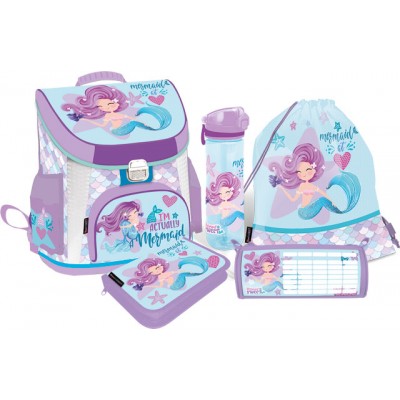Lizzy Card Комплект 5 в 1 MERMAID Sweet, T 24132201, момиче, лилава, многоцветен