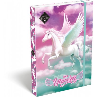 Lizzy card Кутия с ластик A4 MAGICAL BEAUTY Magic, T 24133701, момиче, многоцветна Lizzy card Кутия с ластик A4 MAGICAL BEAUTY Magic, T 24133701, момиче, многоцветна