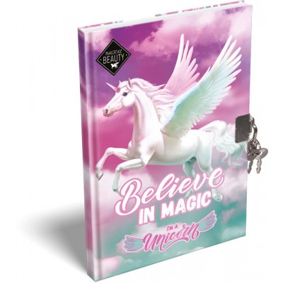 Lizzy Card Таен дневник с катинар MAGICAL BEAUTY Magic, T 24140401, момиче, многоцветен Lizzy Card Таен дневник с катинар MAGICAL BEAUTY Magic, T 24140401, момиче, многоцветен