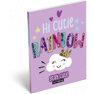 Lizzy Card Тефтерче А7 LOLLIPOP Stay Cute, Т 24151264, момиче, многоцветен Lizzy Card Тефтерче А7 LOLLIPOP Stay Cute, Т 24151264, момиче, многоцветен