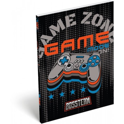 Lizzy Card Тефтерче А7 BOSSTEAM Gamer XCORE, Т 24152002, момче, многоцветен Lizzy Card Тефтерче А7 BOSSTEAM Gamer XCORE, Т 24152002, момче, многоцветен