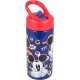 Детска Бутилка със сламка MICKEY , 41001, 410мл. за момче, синьо и червено 41001 Детска Бутилка със сламка MICKEY , 41001, 410мл. за момче, синьо и червено 41001