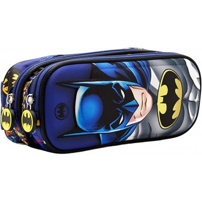 Karactermania несесер 3D BATMAN Soldier с 2 ципа 02924, син, за момче 02924 Karactermania несесер 3D BATMAN Soldier с 2 ципа 02924, син, за момче 02924