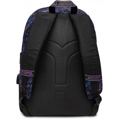MITAMA BDBF Paisley ученическа раница, 64240, момче, синя, многоцветна 64240