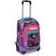 MITAMA Dr. Trolley Junior Girls Club куфар-раница с колела , 64252, момиче,многоцветна 64252 MITAMA Dr. Trolley Junior Girls Club куфар-раница с колела , 64252, момиче,многоцветна 64252
