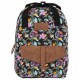 Раница BackUP Flower черна, едно отделение, модел CA36, код 64472 64472 Раница BackUP Flower черна, едно отделение, модел CA36, код 64472 64472