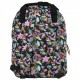 Раница BackUP Flower черна, едно отделение, модел CA36, код 64472 64472 Раница BackUP Flower черна, едно отделение, модел CA36, код 64472 64472