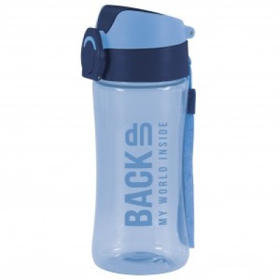 BackUp Бутилка за вода 400ml, 90358, синя 90358 BackUp Бутилка за вода 400ml, 90358, синя 90358