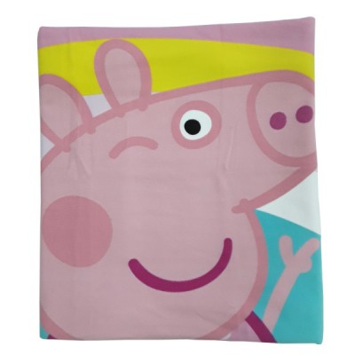 Cerda, детска плажна кърпа PEPPA PIG , 189122, розова, многоцветна 189122 Cerda, детска плажна кърпа PEPPA PIG , 189122, розова, многоцветна 189122