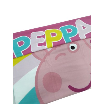 Cerda, детска плажна кърпа PEPPA PIG , 189122, розова, многоцветна 189122 Cerda, детска плажна кърпа PEPPA PIG , 189122, розова, многоцветна 189122