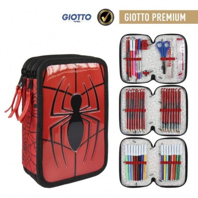 Cerda Несесер Троен SPIDERMAN, Спайдърмен с 3 ципа, пълен, 2700000221, червен 2700000221 Cerda Несесер Троен SPIDERMAN, Спайдърмен с 3 ципа, пълен, 2700000221, червен 2700000221