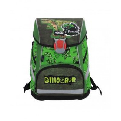 ABC123 Комплект 4 в 1 Ученическа ергономична раница Dino, Динозавър, 723836, за момче, зелено 723836 ABC123 Комплект 4 в 1 Ученическа ергономична раница Dino, Динозавър, 723836, за момче, зелено 723836