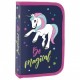 Back Up Ученически несесер с 1 цип, празен, Unicorn Еднорог, код 66384, за момиче 66384 Back Up Ученически несесер с 1 цип, празен, Unicorn Еднорог, код 66384, за момиче 66384