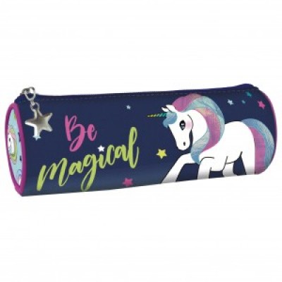 Back Up Ученически овален несесер, Unicorn, Еднорог, код 66391, за момиче 66391 Back Up Ученически овален несесер, Unicorn, Еднорог, код 66391, за момиче 66391