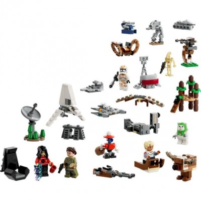 Коледен Advent календар LEGO Star Wars, R 75366,многоцветен Коледен Advent календар LEGO Star Wars, R 75366,многоцветен