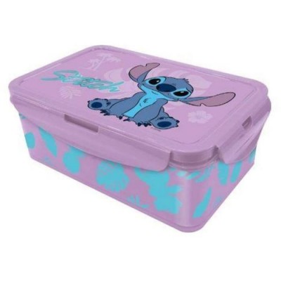 Кутия за храна Stitch 1070 мл, U 75882, момиче, лилава U 75882