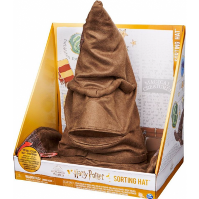 Spin Master, Разпределителната шапка Harry Potter / Хари Потър / Wizarding World, R 20133238, кафява, за момиче и момче 6061830 Spin Master, Разпределителната шапка Harry Potter / Хари Потър / Wizarding World, R 20133238, кафява, за момиче и момче 6061830