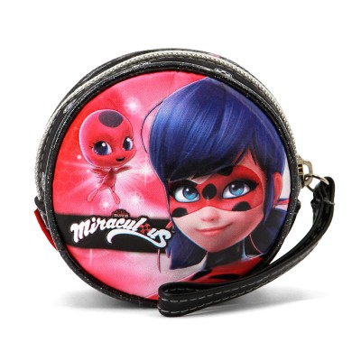 Karactermania, Двулицево кръгло портмоне, Ladybug, Лейди Калинка, 35705, многоцветно 35705 Karactermania, Двулицево кръгло портмоне, Ladybug, Лейди Калинка, 35705, многоцветно 35705