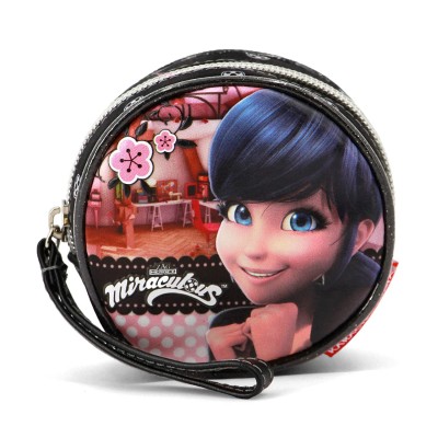 Karactermania, Двулицево кръгло портмоне, Ladybug, Лейди Калинка, 35705, многоцветно 35705 Karactermania, Двулицево кръгло портмоне, Ladybug, Лейди Калинка, 35705, многоцветно 35705