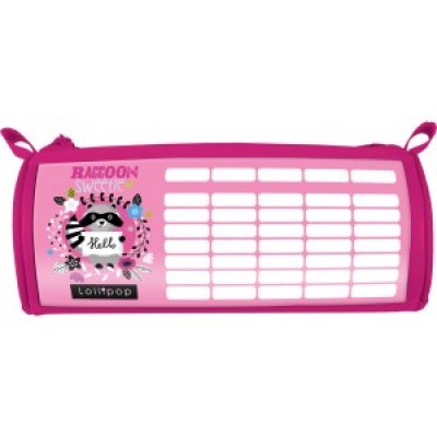 Lizzy Card Комплект Ученически Комплект Ергономична Раница LOLLIPOP RACCOON SWEETIE 5 в 1, 21896952, за момиче, розова, многоцветна 21896952 Lizzy Card Комплект Ученически Комплект Ергономична Раница LOLLIPOP RACCOON SWEETIE 5 в 1, 21896952, за момиче, розова, многоцветна 21896952