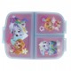 Детска Кутия за храна с 3 отделения PAW PATROL GIRL, 80720, момиче, розова, многоцветна 80720