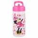 Детска Бутилка със сламка MINNIE , 42101, 410мл. за момиче, розова, многоцветна 42101 Детска Бутилка със сламка MINNIE , 42101, 410мл. за момиче, розова, многоцветна 42101