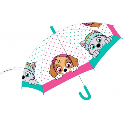 Детски чадър PAW PATROL Dots 76 см, 9081051, за момиче, многоцветна 9081051 Детски чадър PAW PATROL Dots 76 см, 9081051, за момиче, многоцветна 9081051