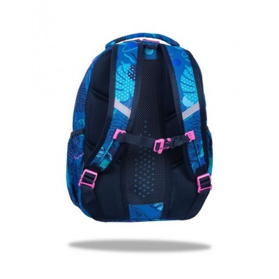 CoolPack Ученическа раница Base Stitch, L 9113268000, момиче, синя, многоцветна CoolPack Ученическа раница Base Stitch, L 9113268000, момиче, синя, многоцветна
