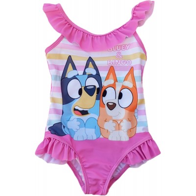 Cerda Детски цял бански Bluey, 9212660, момиче, розов, многоцветен Cerda Детски цял бански Bluey, 9212660, момиче, розов, многоцветен