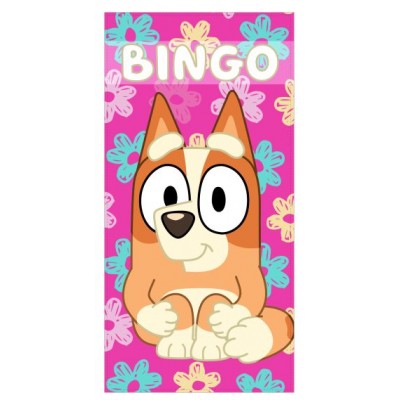 Cerda Детска плажна кърпа Bingo, 9224595, момиче, розова Cerda Детска плажна кърпа Bingo, 9224595, момиче, розова