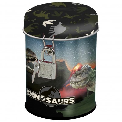 Kidea Детска кaсичка с катинар DINOSAUR 17, 92437, за момче 92437 Kidea Детска кaсичка с катинар DINOSAUR 17, 92437, за момче 92437