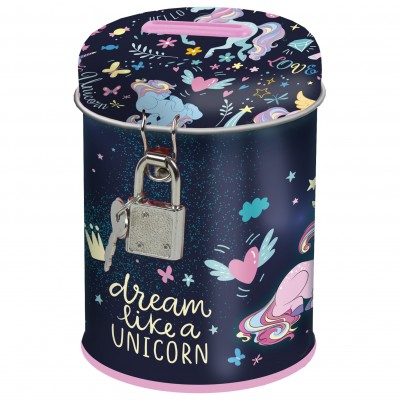 Kidea Детска кaсичка с катинар UNICORN 13, 92444, за момиче 92444 Kidea Детска кaсичка с катинар UNICORN 13, 92444, за момиче 92444