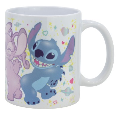 Stor Детска керамична чаша Stitch, 99500, бял, многоцветна Stor Детска керамична чаша Stitch, 99500, бял, многоцветна