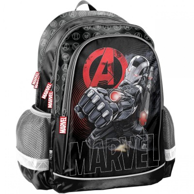 Paso Ученическа ергономична раница 3 отделения, IRON MAN, AV22TT-081, за момче AV22TT-081