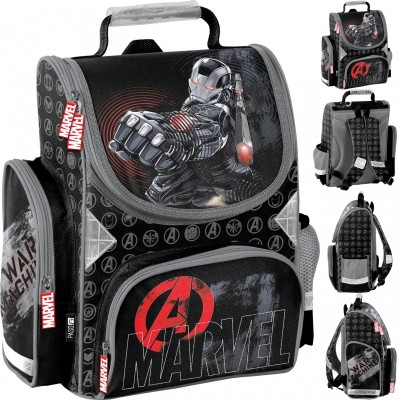 Paso Ученическа ергономична твърда раница, IRON MAN, AV22TT-525 за момче AV22TT-525