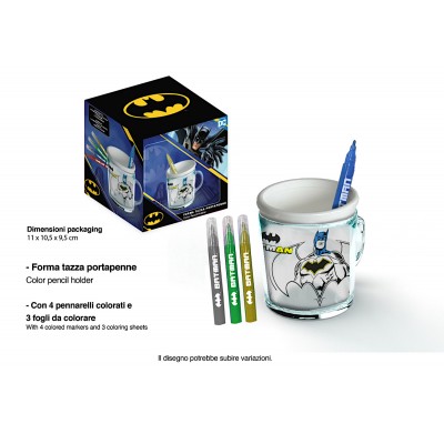 Disney Детски моливник за оцветяване BATMAN, BA0911, с маркери, момче BA0911 Disney Детски моливник за оцветяване BATMAN, BA0911, с маркери, момче BA0911
