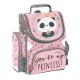 Paso Ученически Комплект Ергономична Раница  3 в 1, PANDA Princess, BR-984-1, момиче, розов, многоцветен BR-984-1