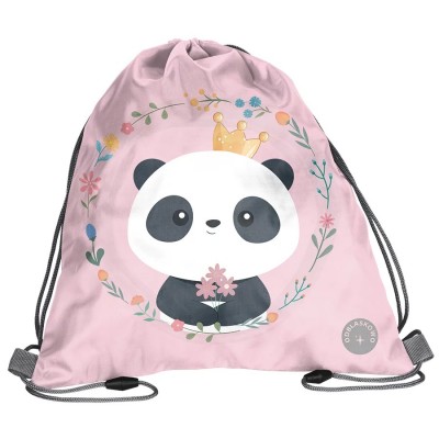Paso Ученически Комплект Ергономична Раница  3 в 1, PANDA Princess, BR-984-1, момиче, розов, многоцветен BR-984-1