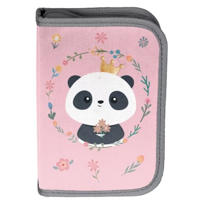 Paso Ученически Комплект Ергономична Раница  3 в 1, PANDA Princess, BR-984-1, момиче, розов, многоцветен BR-984-1