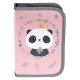 Paso Ученически Комплект Ергономична Раница  3 в 1, PANDA Princess, BR-984-1, момиче, розов, многоцветен BR-984-1