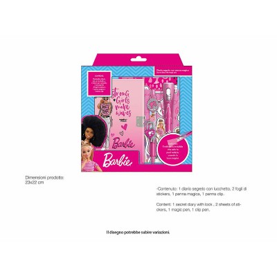 Disney Детски таен дневник BARBIE с невидима химикалка, BR0822, момиче, многоцветен BR0822 Disney Детски таен дневник BARBIE с невидима химикалка, BR0822, момиче, многоцветен BR0822